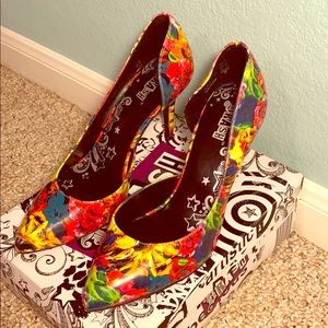 Floral heels